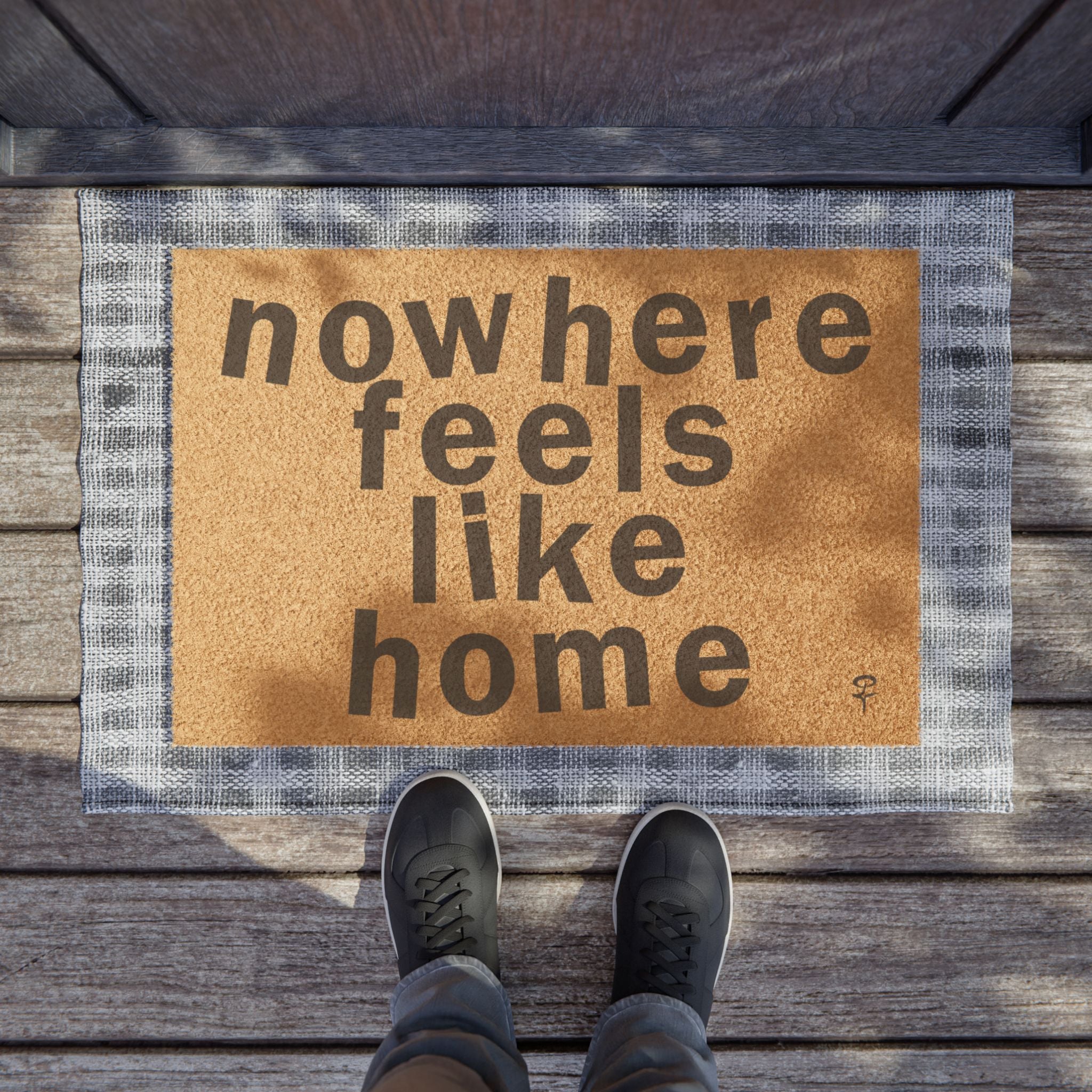 nowhere feels like home doormat